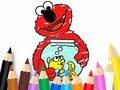 Hra Omaľovánka: Elmo New Friend  online