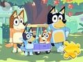 Hra Skladačka: Bluey Family  online