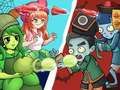 Hra Obrana rastlín proti zombie  online
