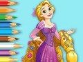 Hra Omaľovánka: Princezná Rapunzel  online