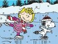 Hra Skladačka: Snoopy korčuľovanie  online