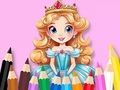 Hra Omaľovánka: Kvetinová princezná  online