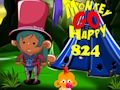 Hra Opica Go Happy Stage 824 online