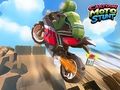 Hra Kreslený moto kaskadérsky kúsok  online