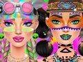 Hra Makeup festivalových vibrácií  online