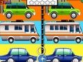 Hra Cartoon Cars si všimnú rozdiel online