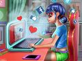 Hra Blog módnej módy s bodkovaným dievčaťom online