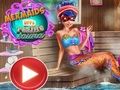 Hra Morské panny BFFs Reallife Sauna  online