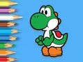 Hra Omaľovánka: Yoshi Fishing Time  online