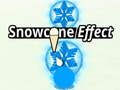 Hra Efekt snehového kužeľa  online