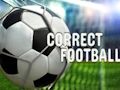 Hra Správny futbal  online