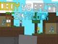 Hra Obby vs Bacon: McSkyBlock online