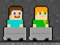 Hra Alex a Steve Miner pre dvoch hráčov  online