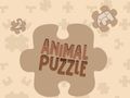 Hra Puzzle zvieratká  online