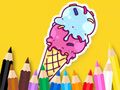 Hra Omaľovánka: Cool Ice Cream  online