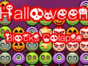 Hra Halloweensky blokový kolaps  online