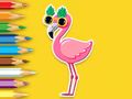 Hra Omaľovánka: Flamingo  online