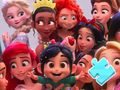 Hra Skladačka: Rodinná fotografia princeznej Disney  online