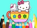 Hra Omaľovánka: Kitty Cup  online