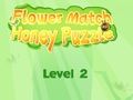 Hra Kvetinové puzzle s medom  online