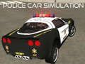 Hra Simulátor policajného auta 2020  online