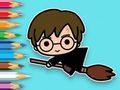 Hra Omaľovánka: Lietajúci Potter  online