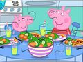 Hra Skladačka: Čas na večeru Peppa online Hra Skladačka: Čas na večeru Peppa online