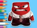 Hra Omaľovánka: Inside Out Angry  online
