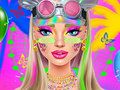 Hra Makeup festivalových vibrácií  online