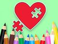 Hra Omaľovánka: BTS Heart Jigsaw  online