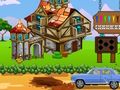 Hra Moderné modré auto Escape  online