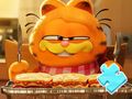 Hra Skladačka: Garfield a lasagne  online