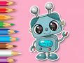 Hra Omaľovánka: Smile Robot  online
