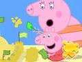 Hra Skladačka: Prasiatko Peppa vyrába piesok  online