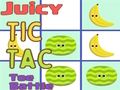 Hra Šťavnatá bitka Tic Tac Toe  online