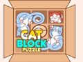 Hra Puzzle s blokom mačky  online
