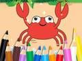 Hra Omaľovánka: Šťastný krab  online