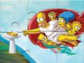 Hra Skladačka: Stvorenie Simpsonovcov  online