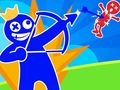 Hra Červené a modré špionážne hádanky Stickman 2  online