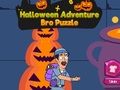 Hra Halloween dobrodružstvo Bro Puzzle  online
