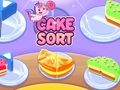 Hra Puzzle Triedenie torty 3D  online