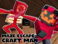 Hra MAze Escape: Craft Man online