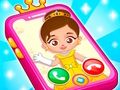 Hra Baby telefón princeznej  online