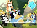 Hra Skladačka: Bluey Pool Spa  online