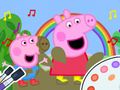Hra Omaľovánka: Peppa Pig Muddy Funny  online