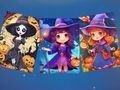 Hra Strašidelné halloweenske puzzle  online