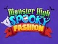 Hra Strašidelná móda Monster High  online