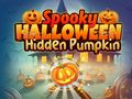 Hra Strašidelná halloweenská skrytá tekvica  online
