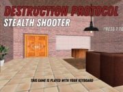 Hra Deštrukčný protokol stealth strelca online