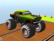 Hra Mega rampa Monster truck  online